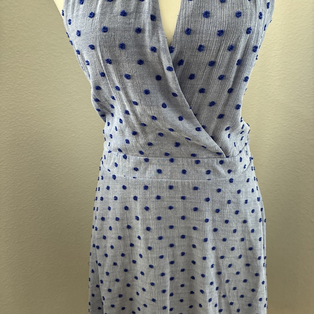 Anthropologie Sunday in Brooklyn Raised Embroidered Polka Dot Dress Medium - Picture 3 of 14